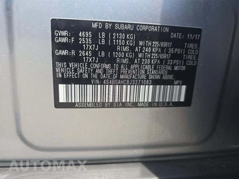 2018 Subaru Outback 2.5i Premium - miniatura 5