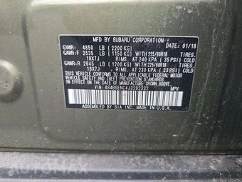 2018 Subaru Outback 3.6R Limited – miniatura 5