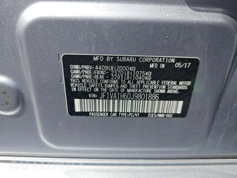 2018 Subaru WRX Limited - miniatura 2