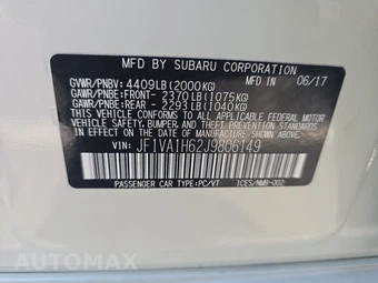 2018 Subaru WRX Limited - miniatura 14