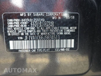 2018 Subaru WRX Premium – miniatura 15