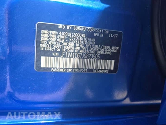 2018 Subaru WRX Premium - miniatura 5