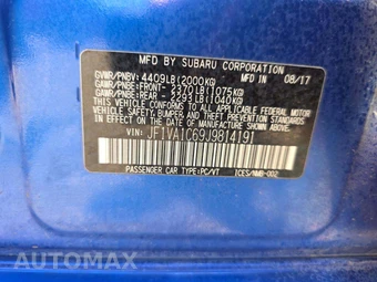2018 Subaru WRX Premium – miniatura 5