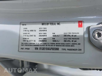 2018 Tesla Model 3 Long Range – miniatura 5