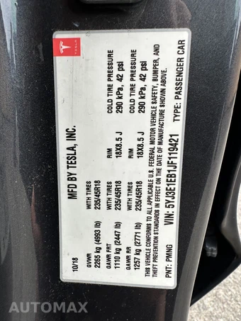 2018 Tesla Model 3 Long Range – miniatura 24
