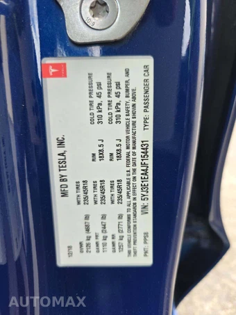 2018 Tesla Model 3 Mid Range – miniatura 2