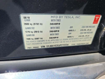 2018 Tesla Model S 75D - miniatura 2