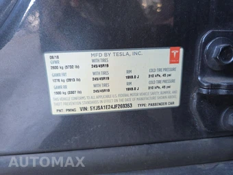 2018 Tesla Model S 75D – miniatura 14