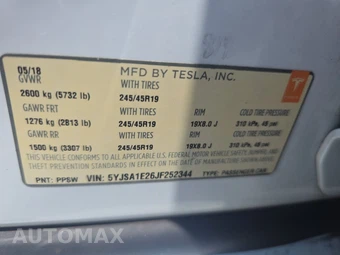 2018 Tesla Model S 75D - miniatura 14