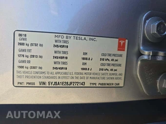 2018 Tesla Model S 75D – miniatura 2