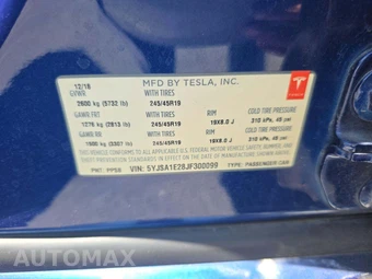 2018 Tesla Model S 75D - miniatura 2