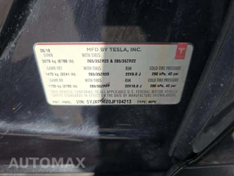 2018 Tesla Model X 100D – miniatura 2