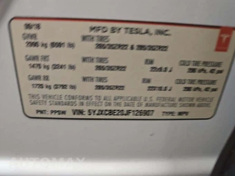 2018 Tesla Model X 75D - miniatura 5