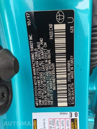 2018 Toyota C-HR XLE Premium - miniatura 14
