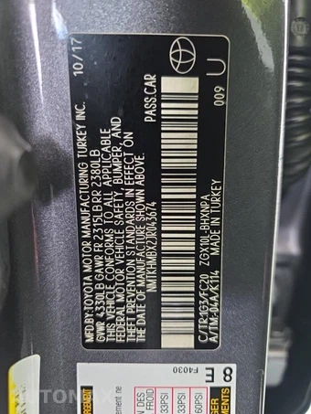 2018 Toyota C-HR XLE Premium - miniatura 11
