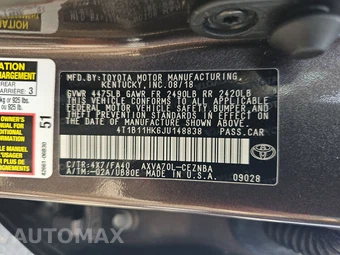 2018 Toyota Camry LE - miniatura 15