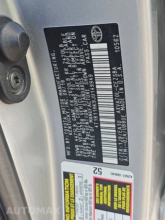2018 Toyota Camry SE - miniatura 14
