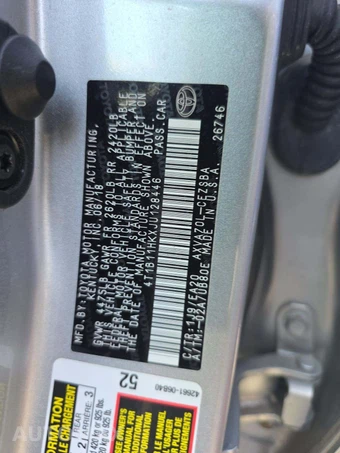 2018 Toyota Camry SE - miniatura 5