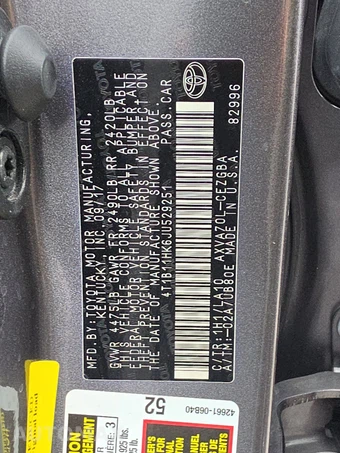 2018 Toyota Camry XLE - miniatura 14