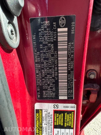 2018 Toyota Camry XSE - miniatura 34