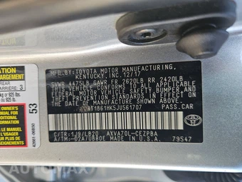 2018 Toyota Camry XSE - miniatura 14