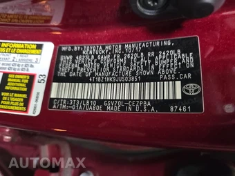 2018 Toyota Camry XSE - miniatura 14