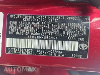 2018 Toyota Camry XSE - miniatura 14