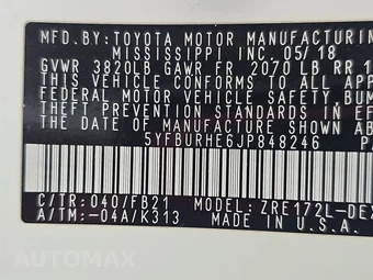 2018 Toyota Corolla LE Sedan - miniatura 15