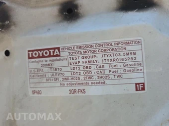 2018 Toyota Highlander LE – miniatura 20