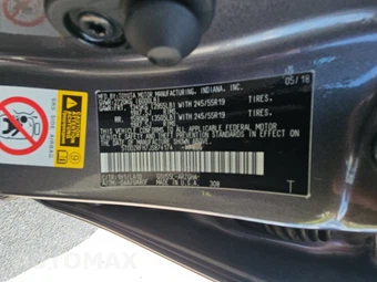 2018 Toyota Highlander Limited Platinum – miniatura 15