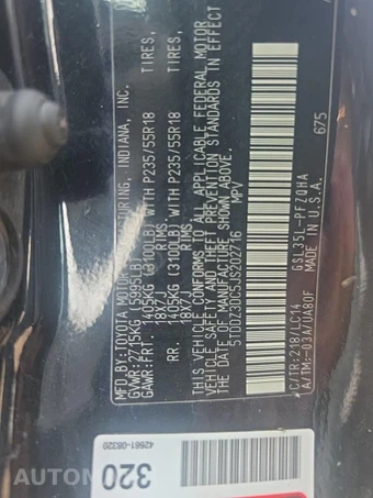 2018 Toyota Sienna XLE 7-Passenger 119.3" WB - miniatura 19