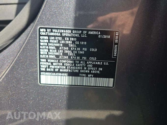 2018 Volkswagen Atlas V6 S - miniatura 5