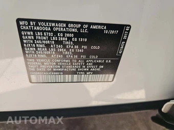 2018 Volkswagen Atlas V6 SE w/Technology - miniatura 5