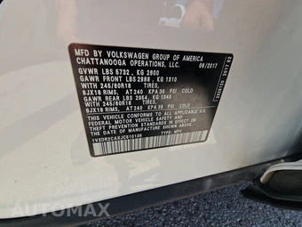 2018 Volkswagen Atlas V6 SE w/Technology - miniatura 11
