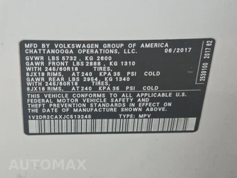 2018 Volkswagen Atlas V6 SE w/Technology - miniatura 15