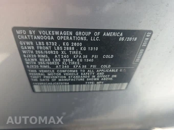 2018 Volkswagen Atlas V6 SEL - miniatura 15