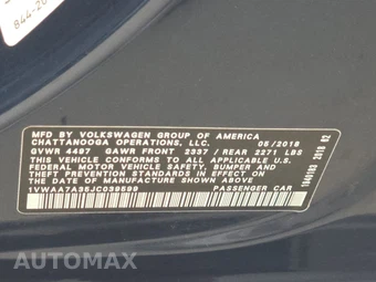 2018 Volkswagen Passat 2.0T R-Line - miniatura 14