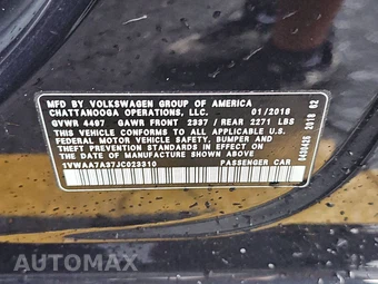 2018 Volkswagen Passat 2.0T R-Line – miniatura 14