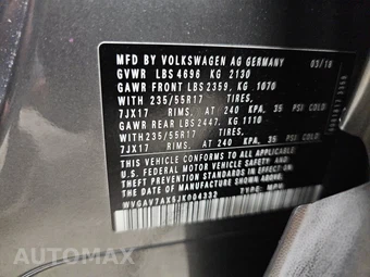 2018 Volkswagen Tiguan Limited – miniatura 14