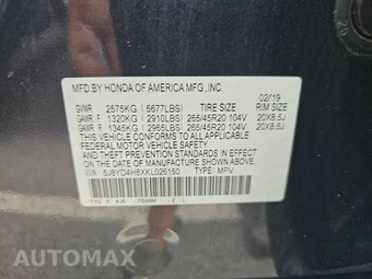 2019 Acura MDX w/Advance Pkg – miniatura 15
