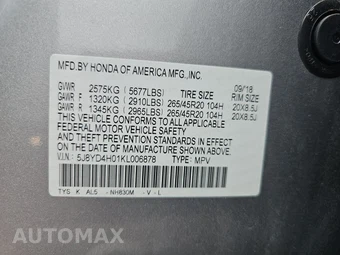 2019 Acura MDX w/Technology & A-Spec Pkgs – miniatura 14