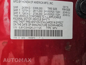 2019 Acura MDX w/Technology Pkg – miniatura 15