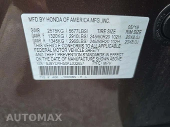 2019 Acura MDX w/Technology Pkg – miniatura 5
