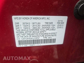 2019 Acura MDX w/Technology Pkg – miniatura 5