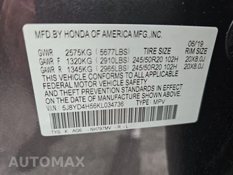 2019 Acura MDX w/Technology Pkg – miniatura 15