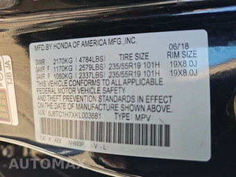2019 Acura RDX Base – miniatura 14