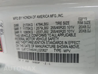 2019 Acura RDX w/A-Spec Pkg – miniatura 14
