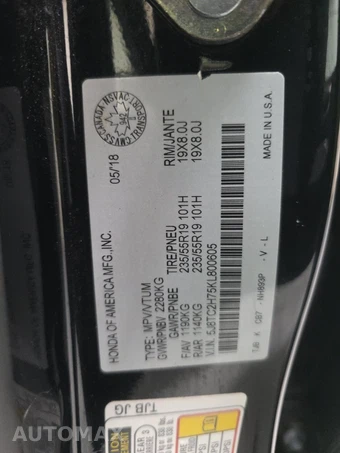 2019 Acura RDX w/Elite Pkg – miniatura 14