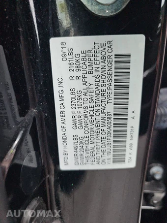 2019 Acura TLX – miniatura 14