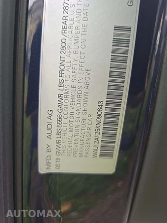 2019 Audi A6 3.0T Premium Plus 55 TFSI – miniatura 5